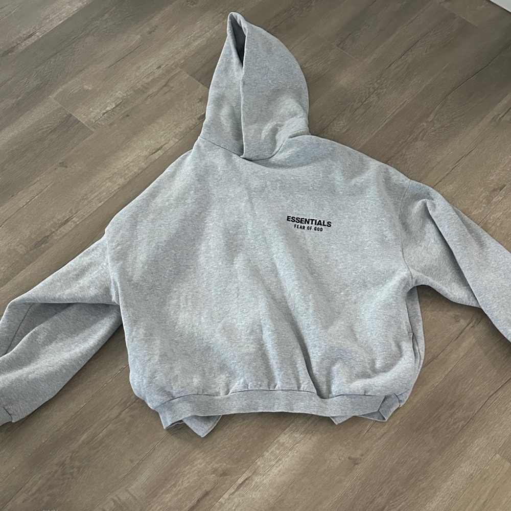 Essentials Gray Hoodie - Authentic - image 1